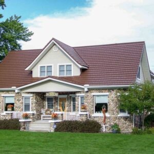 rustic metal shingle