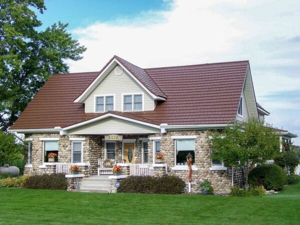 rustic metal shingle