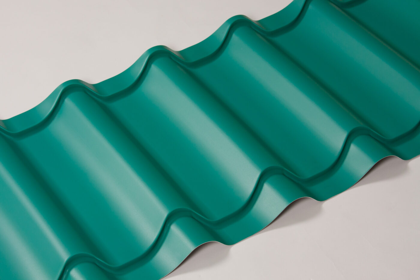 GrandeTile Metal Tile in Coral Blue