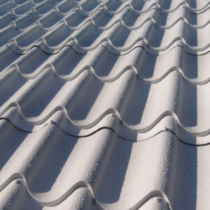 GrandeTile Metal Tile in Regal White