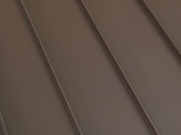 ClickLock Premium Standing Seam in Mustang Brown