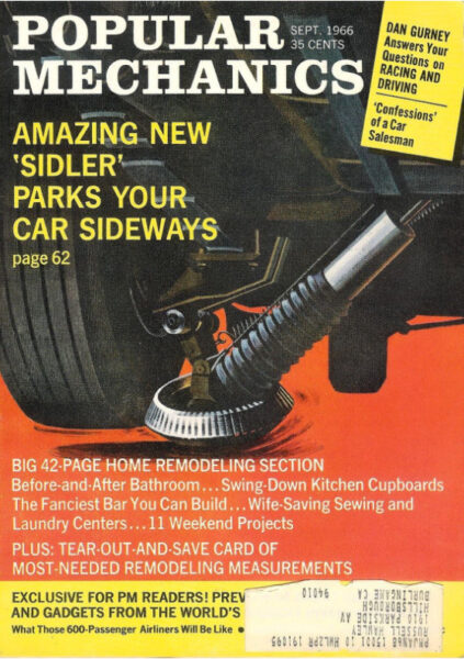 Popular Mechanics cover Sept 1966 screenshot
