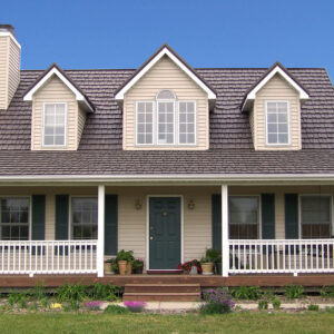 country manor shake metal roof on a farmhouse