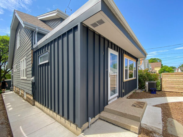 clicklock standing seam metal siding