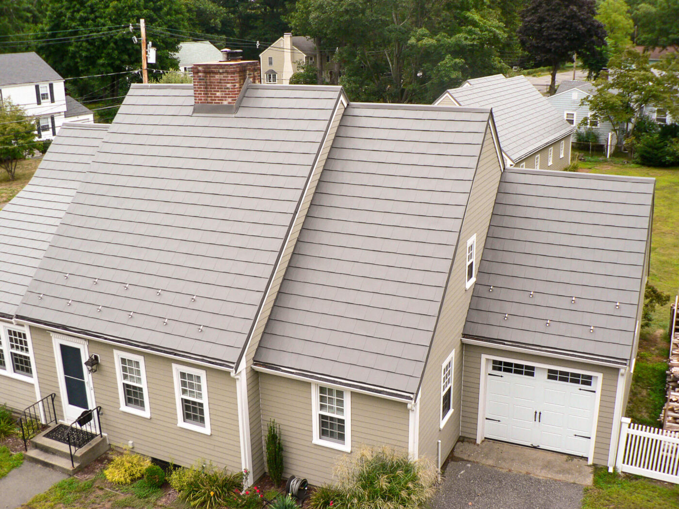 oxford shingle metal roofing cottage
