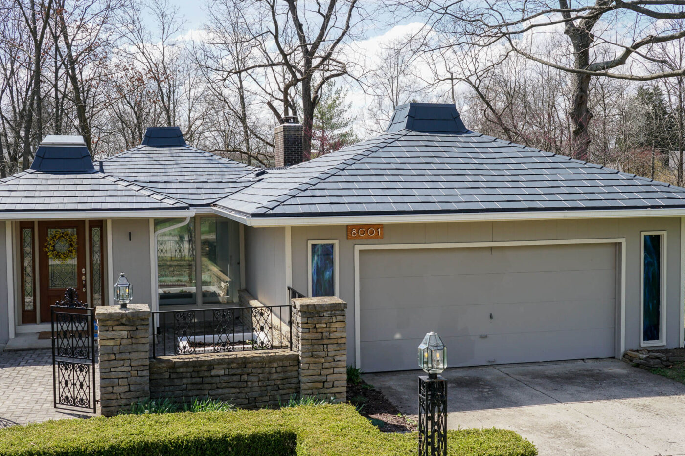 oxford shingle metal roofing modern home