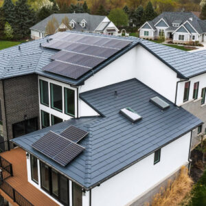 oxford shingle metal roofing solar panels