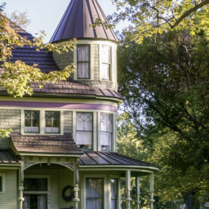 rustic shingle and clicklock standing seam metal roofing