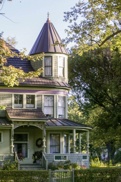 rustic shingle and clicklock standing seam metal roofing