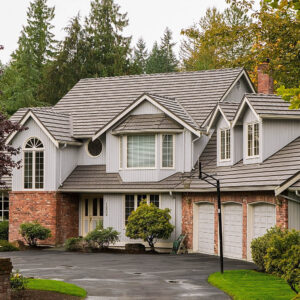 rustic shingle metal roofing