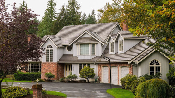 rustic shingle metal roofing