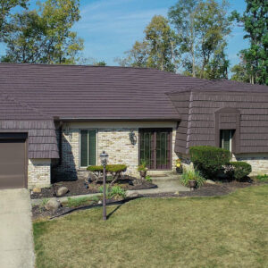 rustic shingle metal roofing mansard