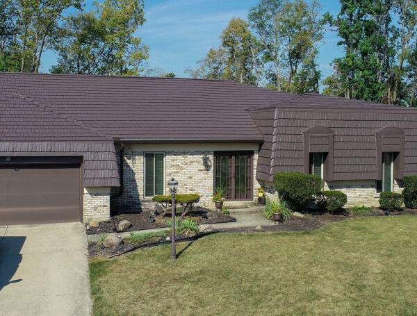 rustic shingle metal roofing mansard