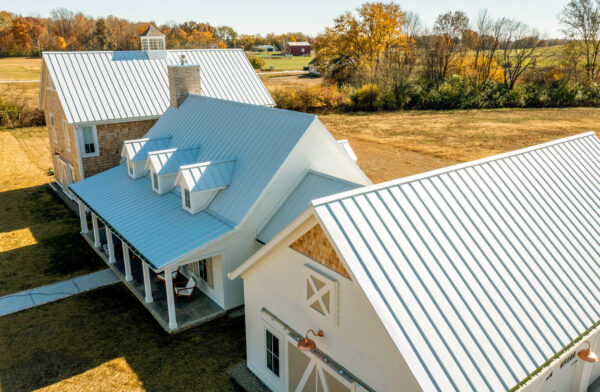 universal standing seam stone white