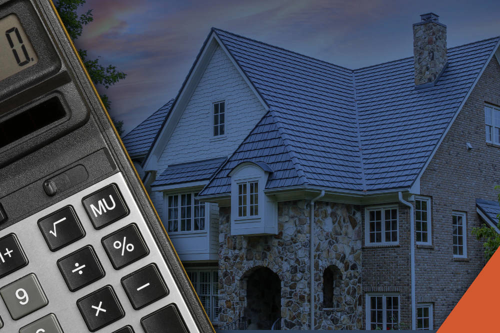 calculator for determining cost of a metal roof